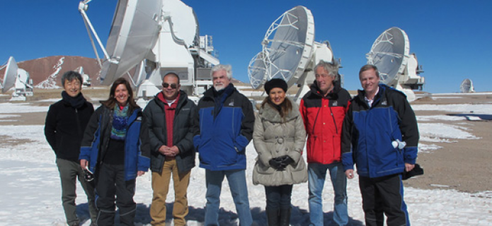 Chilean Congress Representatives from the Science and Technology Commission visit ALMA