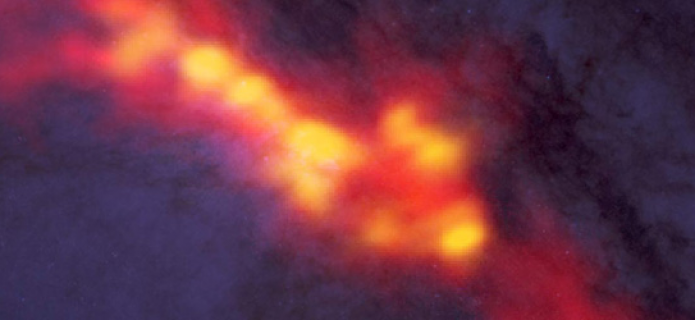 ALMA Sees Super Stellar Nurseries at Heart of Sculptor Galaxy