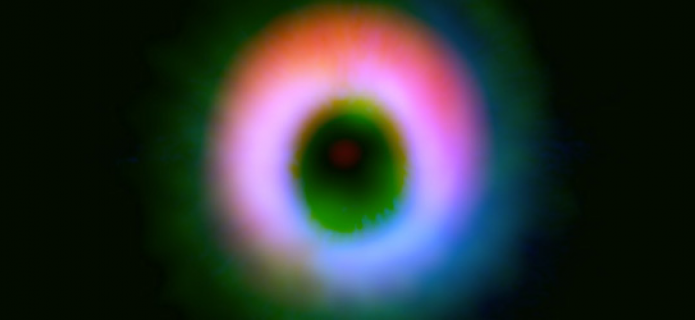 ALMA Discovers a Formation Site of a Giant Planetary System