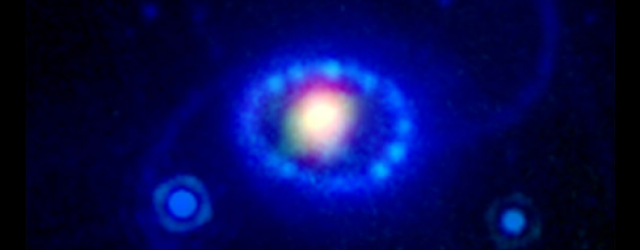 Restos de supernova forman abultada masa de moléculas frías