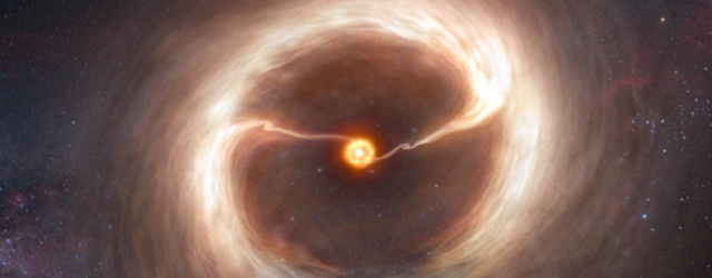 ALMA Sheds Light on Planet-Forming Gas Streams