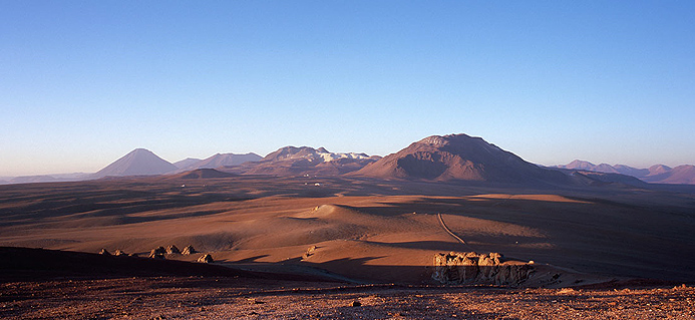 Ground breaking ceremony for the Atacama Large Millimeter Array (ALMA)
