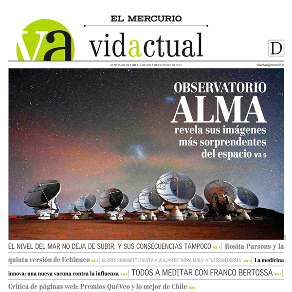 Observatorio ALMA revela sus imágenes más sorprendentes del espacio
