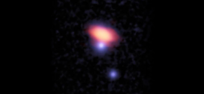 ALMA Uses ‘Double Vision’ to Study Galaxy’s Gaseous Ingredients