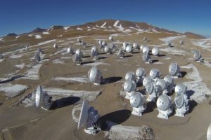 Remote controlled aerial video footage of ALMA 2