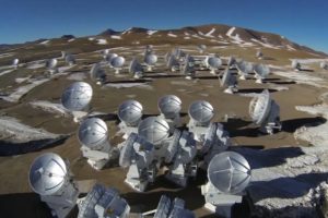 Remote controlled aerial video (drone) footage of ALMA 1