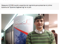 Desayuno ECODIE reunió a expertos de la ingeniería para presentar el (...)