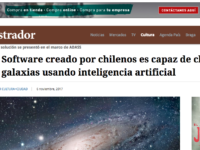 Software creado por chilenos es capaz de clasificar galaxias usando inteligencia artificial