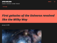"First galaxies of the universo revolved like the Milky Way".