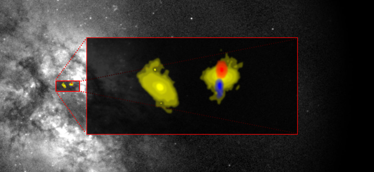 ALMA Observes Outflow in Ultraluminous Infrared Galaxy