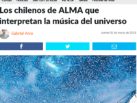 Los chilenos de ALMA que interpretan la música del universo.