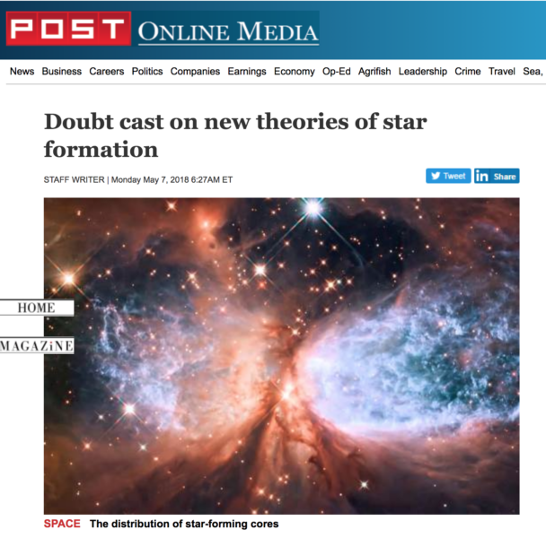 Doubt cast on new theories of star formation