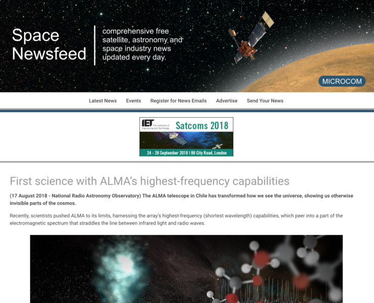 First science with ALMA’s highest-frequency capabilities