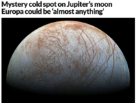 Mystery cold spot on Jupiter’s moon Europa could be ‘almost anything’