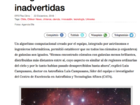 Crean en Chile método para ver galaxias hasta ahora inadvertidas