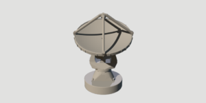 Modelo 3D de una antena de ALMA imprimible