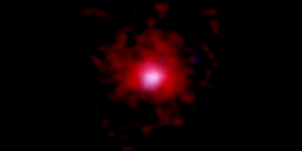 ALMA Spots Earliest Environment Pollution in the Universe