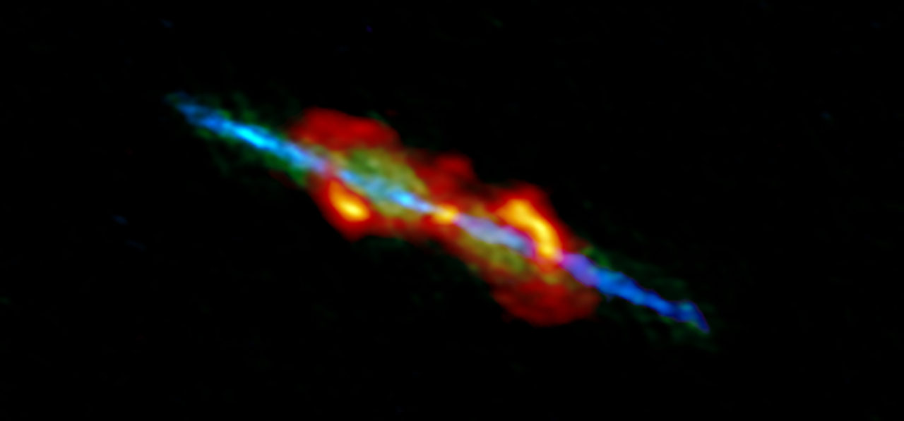 ALMA Spots Metamorphosing Aged Star