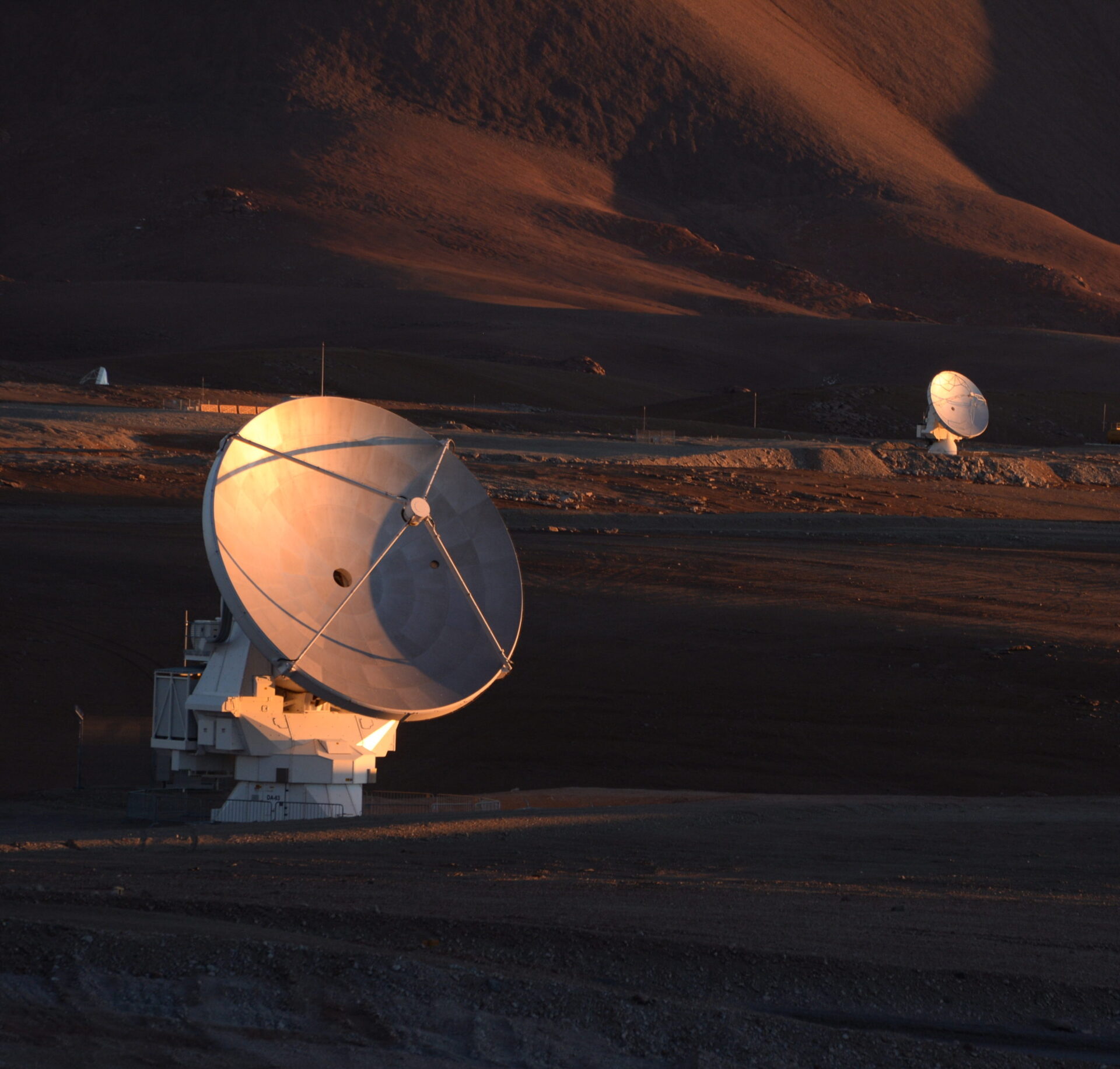 ALMA antennas.