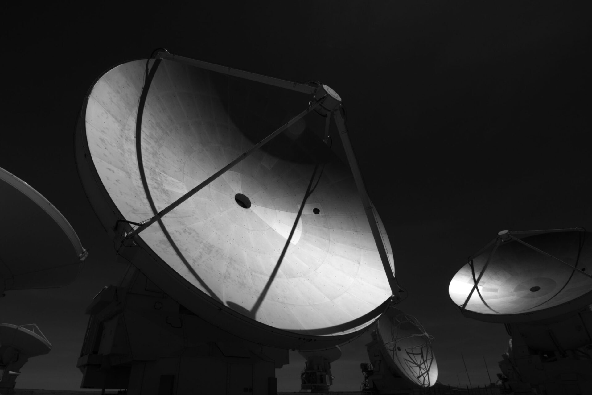 ALMA antennas.