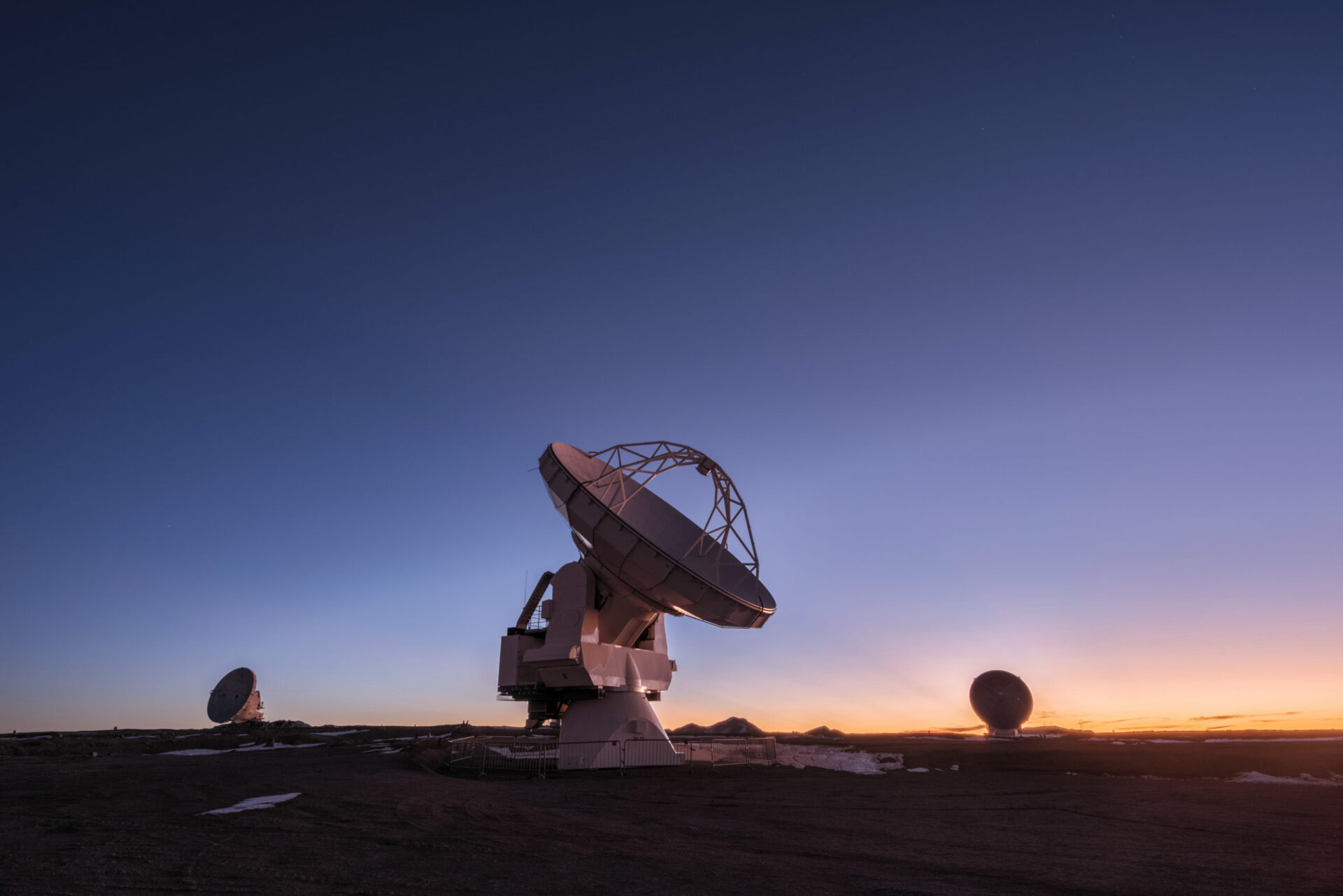 Twilight in the Atacama Desert