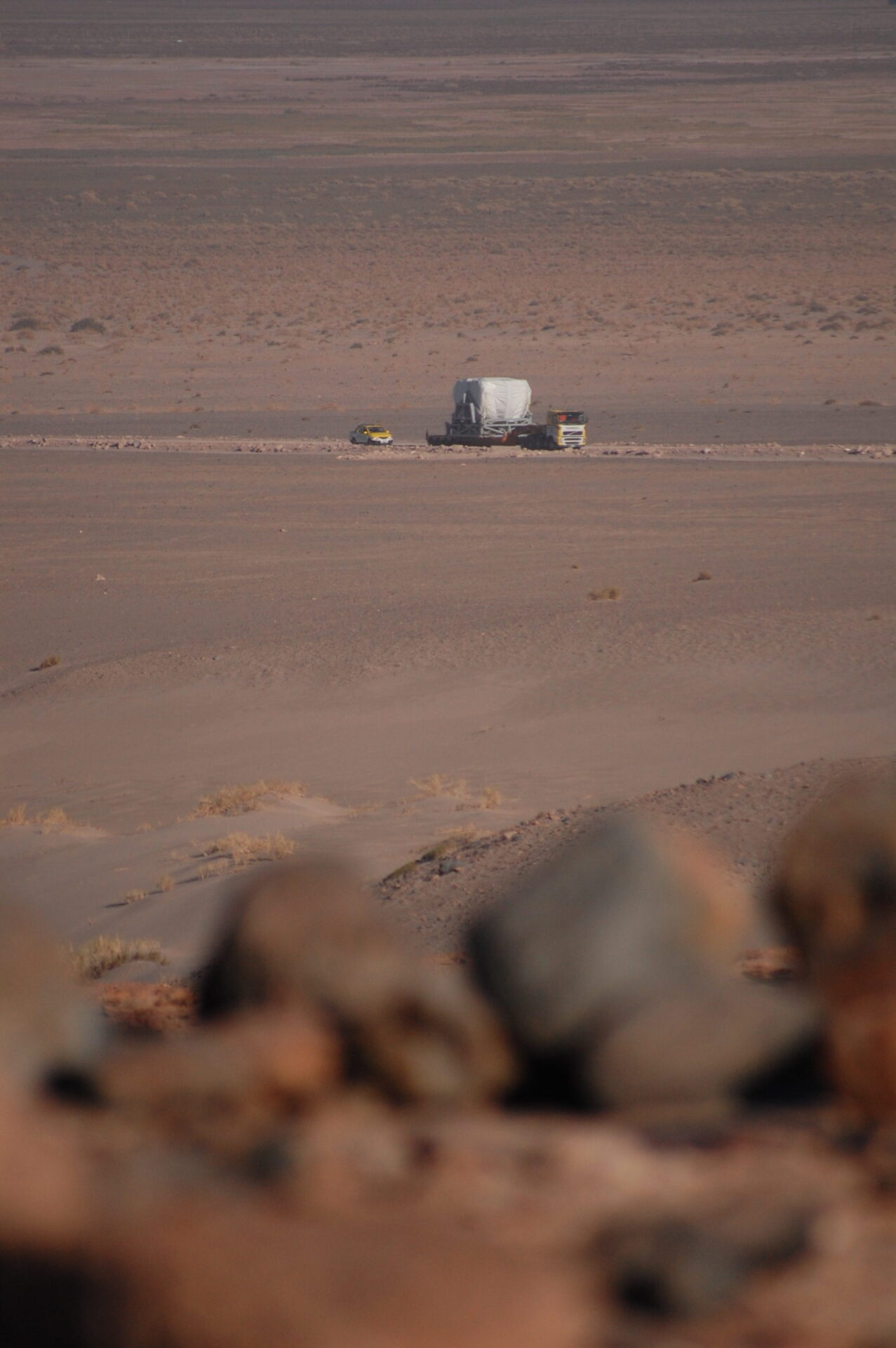 Arrival of American antenna