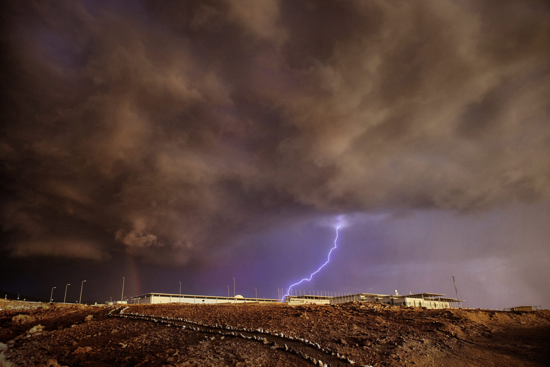 Thunderstorms in ALMA