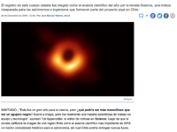 ALMA y ESO celebran el reconocimiento hecho a la imagen del agujero negro masivo: "¡Y estamos haciendo más!"