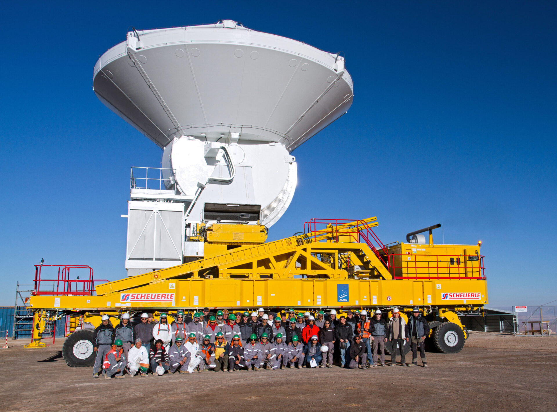 First European ALMA antenna handed over to Joint ALMA Observator