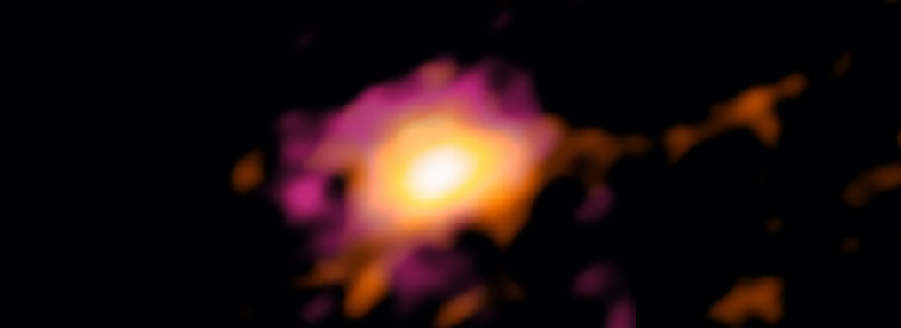 ALMA Discovers Massive Rotating Disk in Early Universe