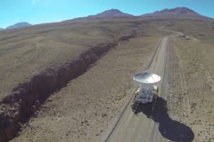Last ALMA antenna ascend to Chajnantor (5.000 m.a.s.l.)