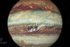 ALMA muestra lo que hay dentro de las tormentas de Júpiter