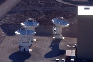Área de montaje del telescopio ALMA