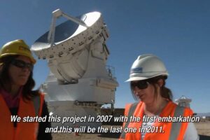 The journey of the last Japanese antenna to ALMA