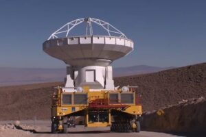 Transporte de un telescopio ALMA