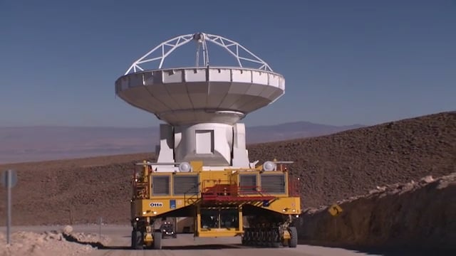 Transporte de un telescopio ALMA | ALMA